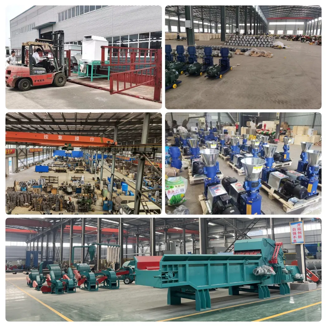 Máquina de Fabricação de Ração para Animais, Aves e Gado, Pequena Linha de Produção de Ração e Pelletizadora de Ração