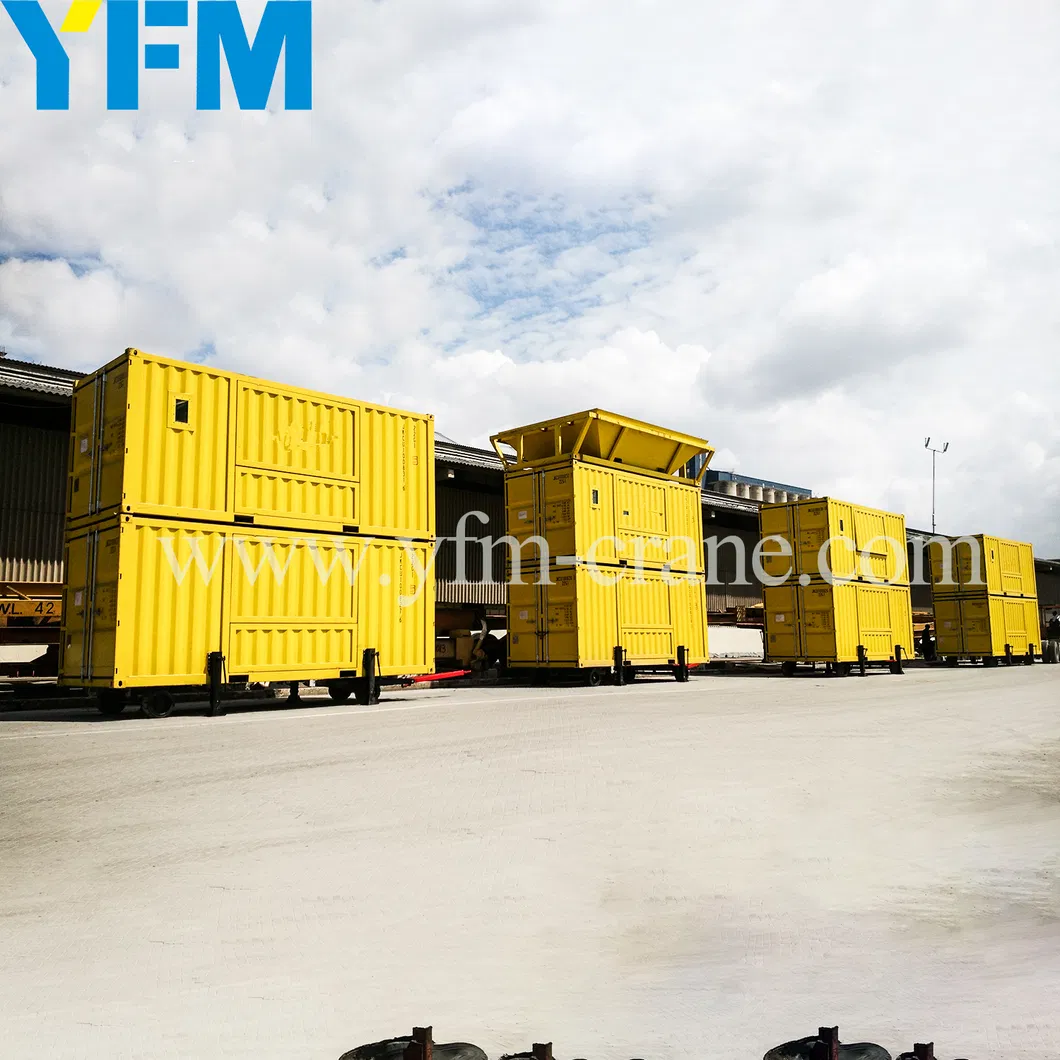 Unidade de Pesagem e Embalagem Móvel Containerizada de Linha Simples e Dupla para Porto