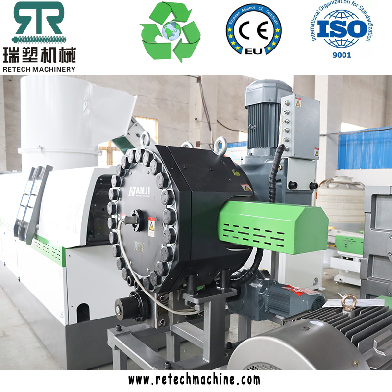 2026 Máquina de Reciclagem de Pellets de Granulação de Plástico LDPE em Promoção para Filme Ld HD Lld PP com Extrusora de Degaseificação em Duas Etapas