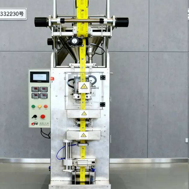 Unidade de Embalagem Vertical a Pó para Medicamento Veterinário e Especiarias em Pequenos Sacos