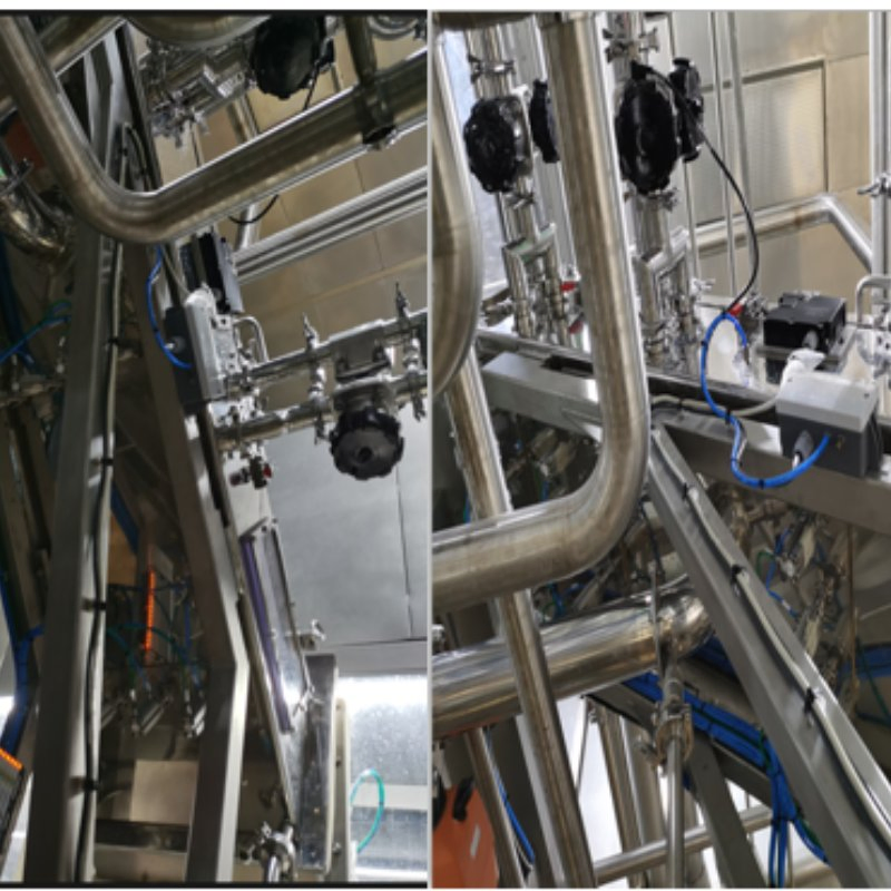Unidade de Desenrolador de Filme Totalmente Servo com Máquina de Enchimento Ultra Limpa