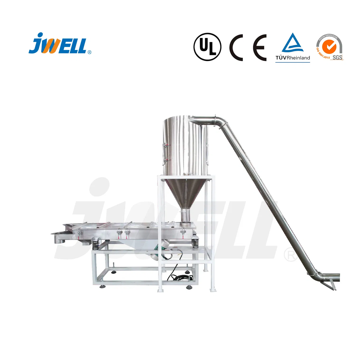 Linha de Extrusão de Compounding e Granulação de PVC Jwell Plastic