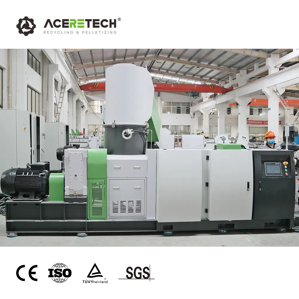 Linha de Extrusão de Granulação de Filme de PVB Plástico da Aceretech International Lab Recycling