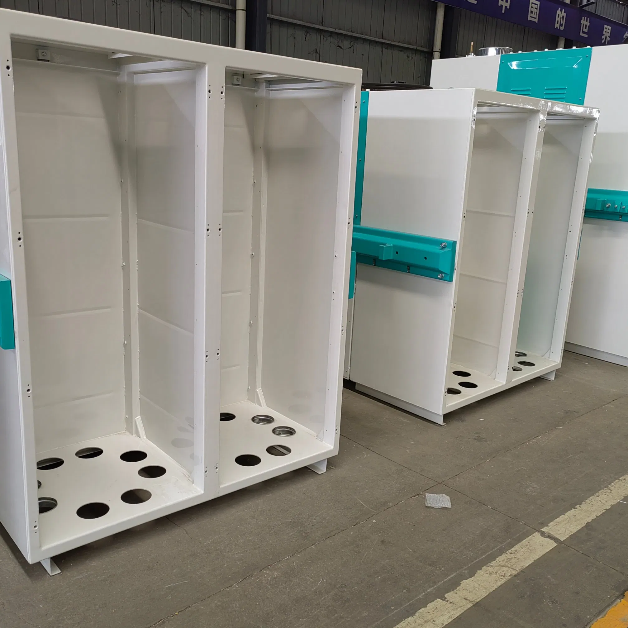 Unidade de Peneira Completa com Dispositivo de Alimentação Integrado e Múltiplos Bicos para Manuseio Automatizado de Materiais em Planta de Moagem de Grãos em Grande Escala