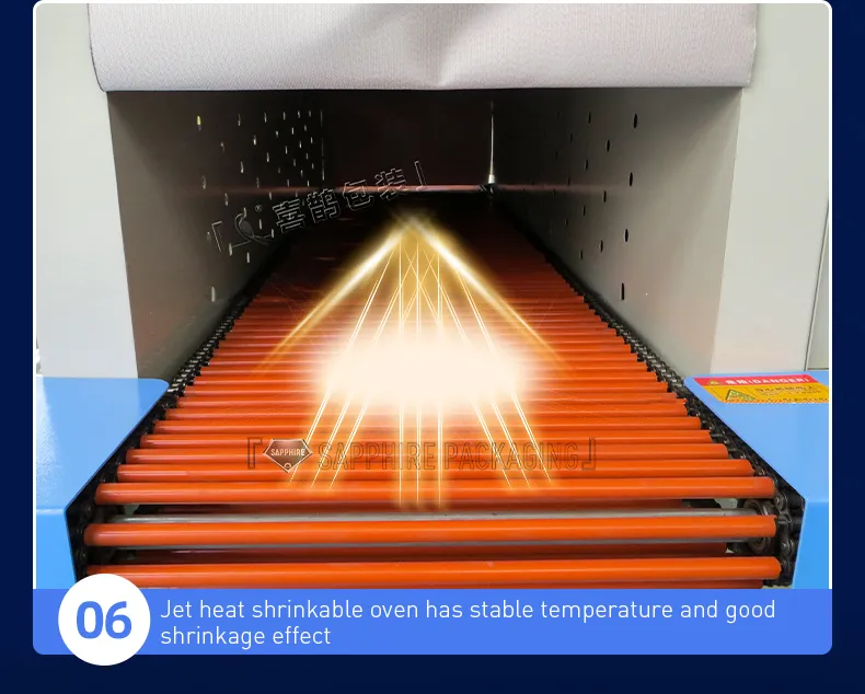 Máquina de Embalagem de Encolhimento para Garrafas Térmicas de Água com Túnel de Calor em Filme PE Preço