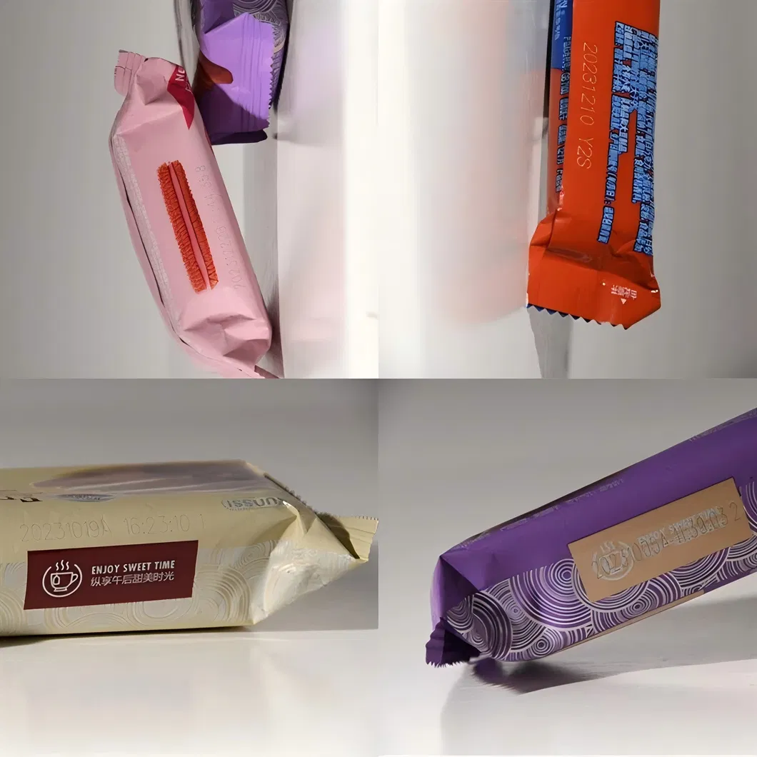 Máquina de Marcação a Laser UV Mini Tto Substitui Impressão por Transferência Térmica Tradicional em Filme Plástico Flexível para Embalagem de Alimentos
