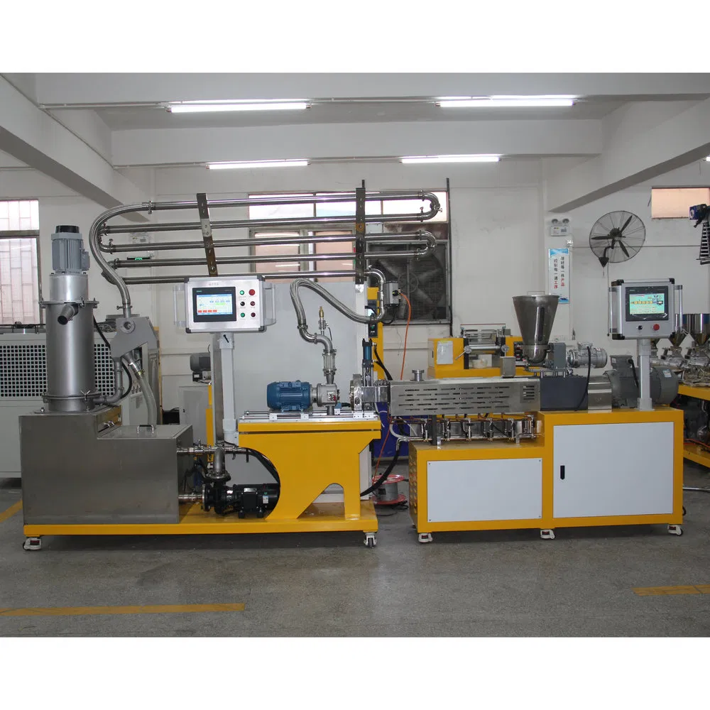 Linha de Pelotização Subaquática com Parafuso Duplo Co-Rotativo para Compostos de Masterbatch com Alto Preenchimento CaCO3