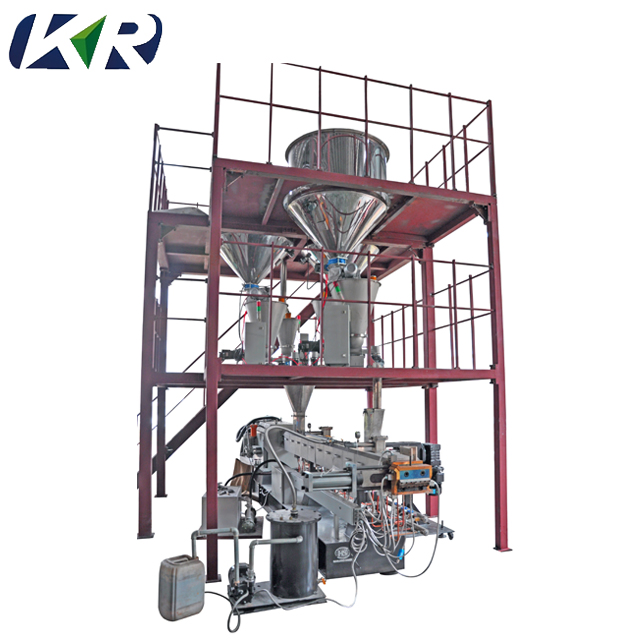 Máquina de Pellets de PE PP / Máquina de Masterbatch de Enchimento / Linha de Granulação de Plástico