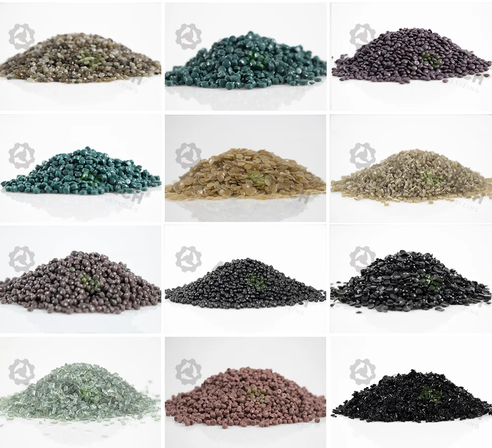 Grânulos de Plástico Reciclado