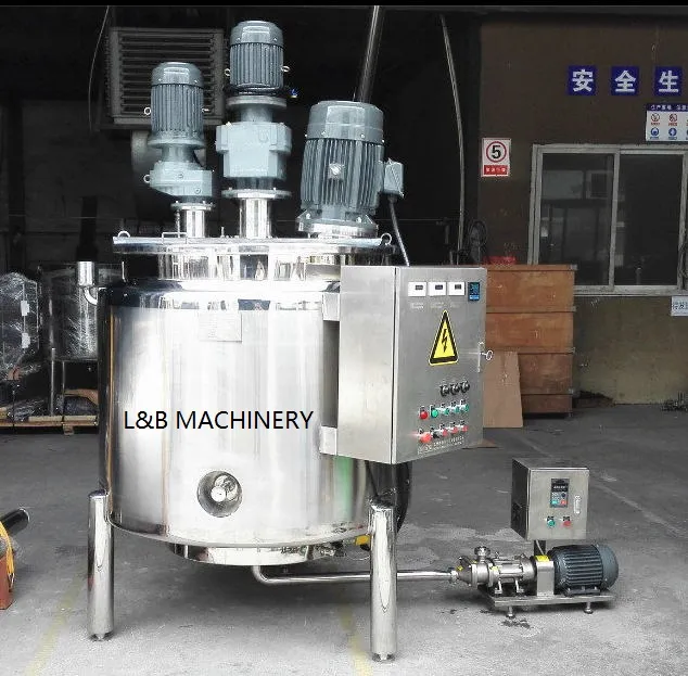 Equipamento Industrial de Mistura de Tinta em Aço Inoxidável