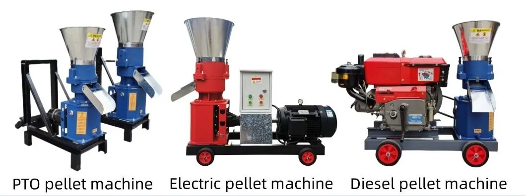 Máquina de Fabricação de Ração para Animais, Aves e Gado, Pequena Linha de Produção de Ração e Pelletizadora de Ração