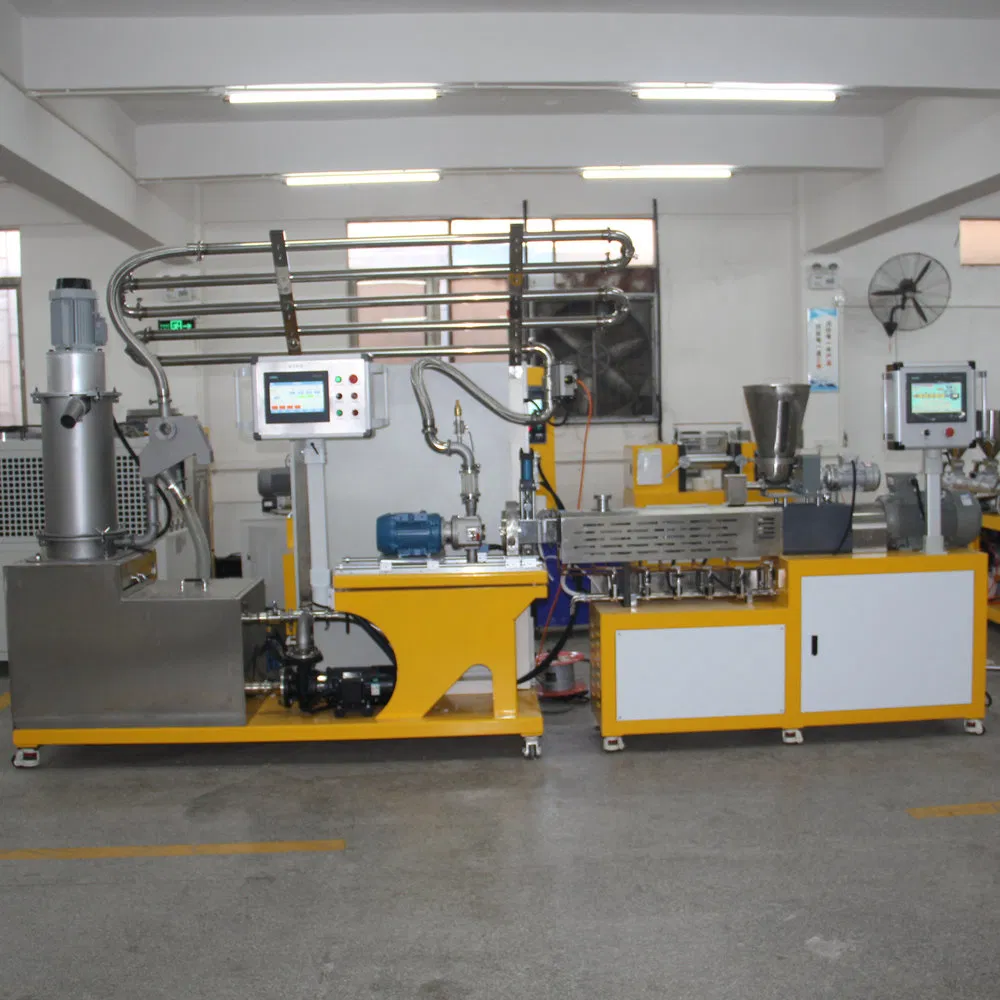 Linha de Pelotização Subaquática com Parafuso Duplo Co-Rotativo para Compostos de Masterbatch com Alto Preenchimento CaCO3