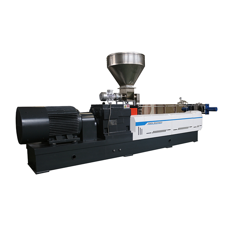 Tsh-65 Linha de Produção de Extrusora de Parafuso Duplo para Compostagem de Plástico PVC/PE