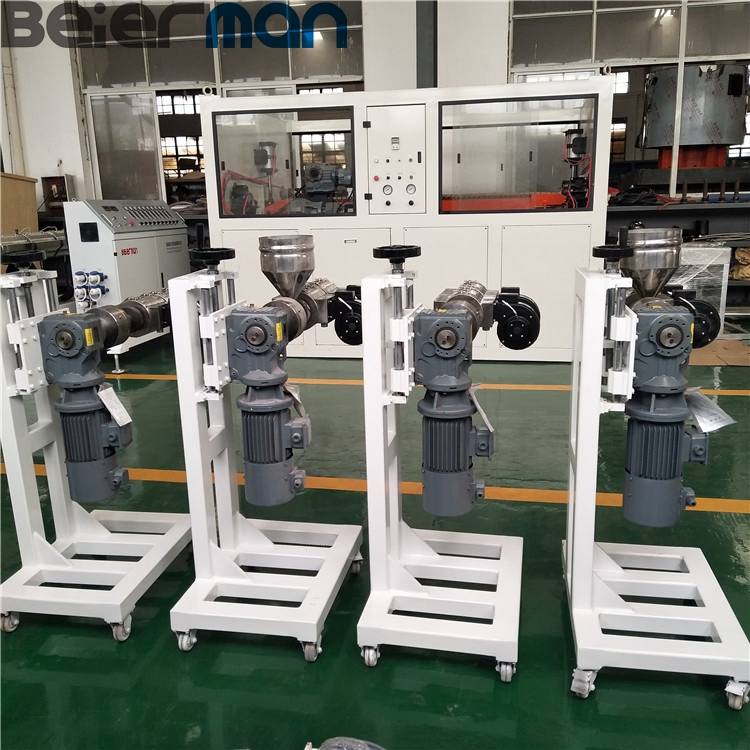 Sj35 Sj25 Máquina de Fazer Tubos Extrusora de Plástico de Parafuso Único
