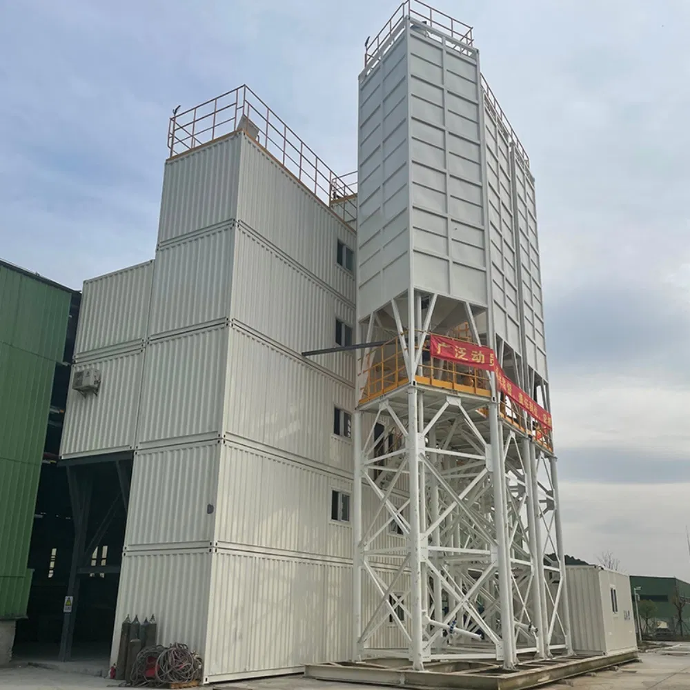 Equipamento de Produção de Argamassa Modular de Mistura de Torre de Grau Industrial Fabricado na China