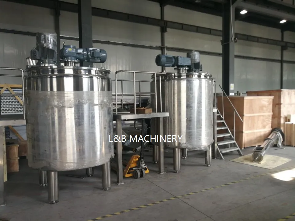 Equipamento Industrial de Mistura de Tinta em Aço Inoxidável