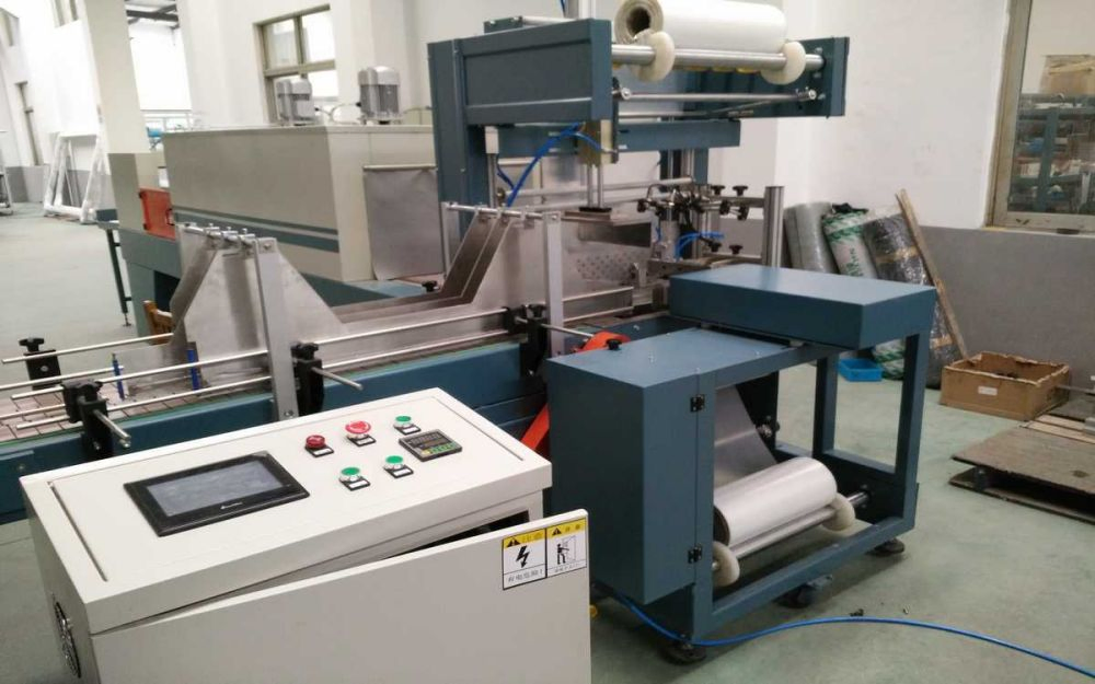 Máquina de Embalagem em Manga Termoencolhível de Filme PE Automático