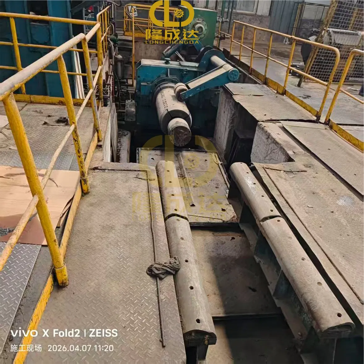 Unidade de Rolagem Bidirecional Reversível para Alimentação de Materiais Alternativos com Operação para Frente e Reversa Melhora a Utilização de Materiais 1150 6 Moinho a Frio
