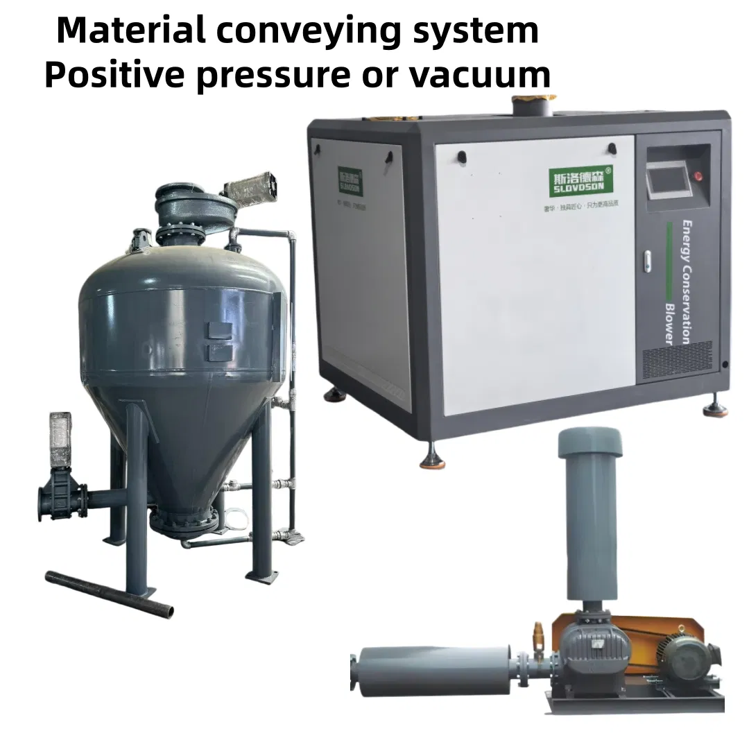 Unidade de Sucção com Ventilador Anel para Alimentação Pneumática Transferência Livre de Poeira para Materiais de Grau Alimentício