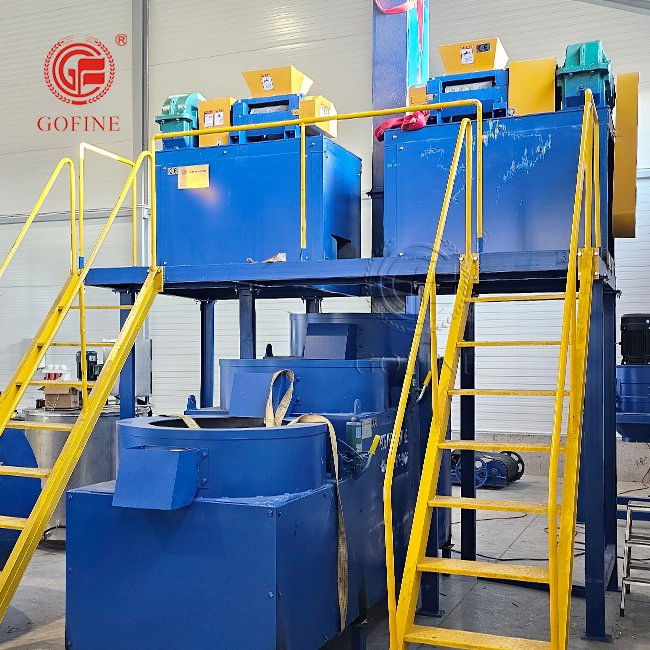 Máquina de Granulação por Extrusão Compacta para Produção de Fertilizantes NPK em Projeto na África
