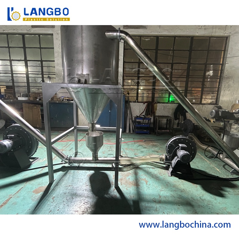 Linha de Produção de Prilling de Corte a Quente de PVC Máquina de Granulação Plástica Linha de Pelotização Plástica
