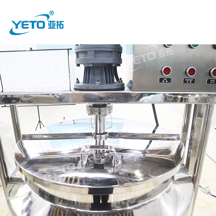 Misturador creme homogeneizador misturador detergente industrial agitador de depósito Aquecimento eléctrico Equipamento de tanques de mistura química