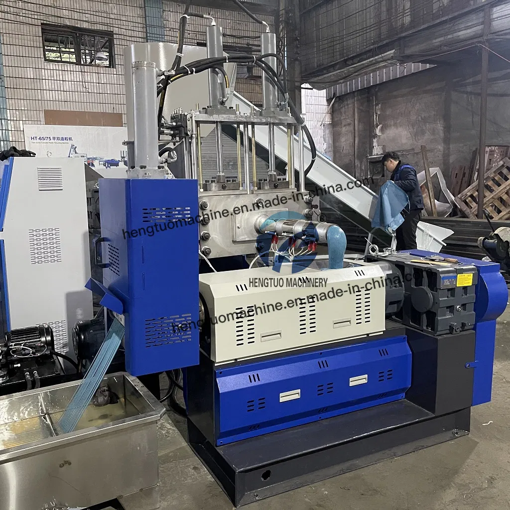 Boa Máquina Granuladora de Pellets de Reciclagem de Plástico PP PE ABS a Bom Preço