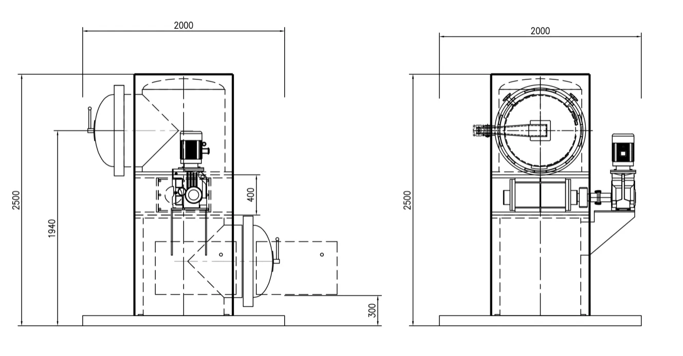 Equipamento Compacto Vertical de Desinfecção Térmica por Fragmentação para Equipamentos de Proteção e Plásticos Médicos