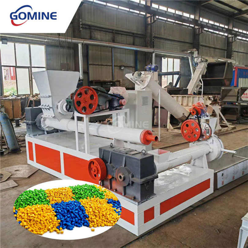 Unidade de Pelotização de Filme Plástico LDPE Máquina Automática de Granulação Plástica Granulador Plástico Industrial