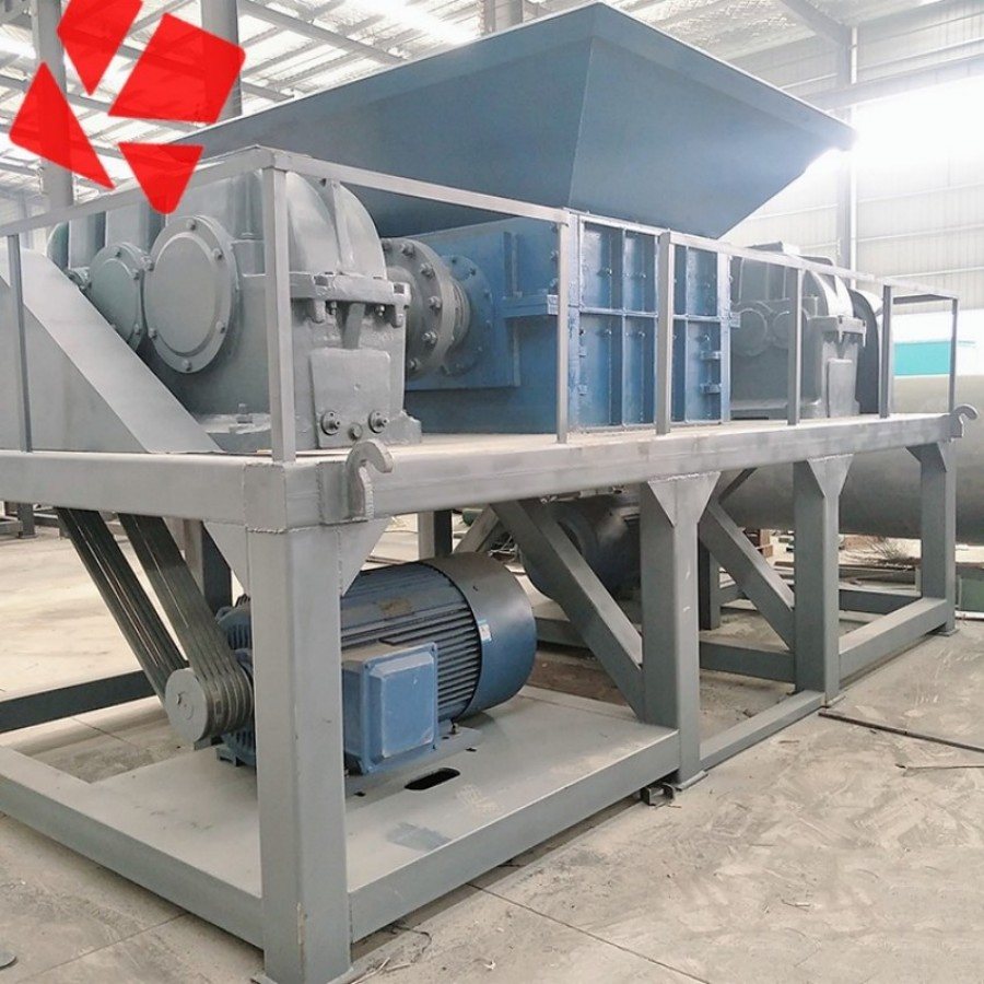Máquina de Trituração de Resíduos de Construção Equipamento de Reciclagem de Descarte de Pneus de Plástico