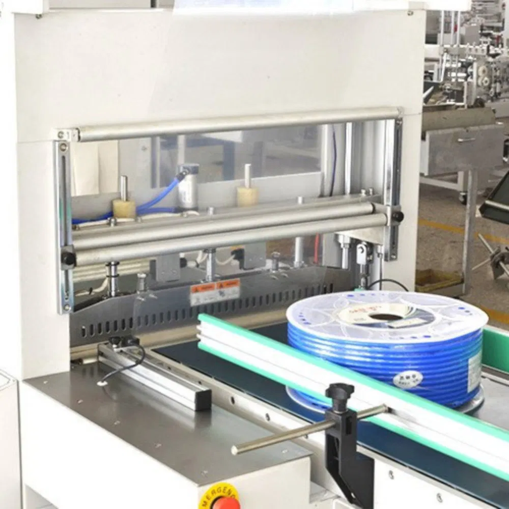 Controle Inteligente Bmd-800b Máquina Automática de Embalagem em Filme Termoencolhível de Aço Carbono com Selagem Térmica