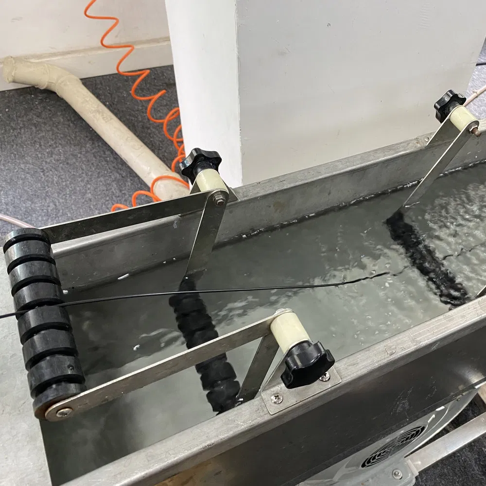 Linha de Pelotização de Duplo Parafuso para Masterbatch de Cor Tipo Fio com Água para Resinas Transportadoras PP PE PS