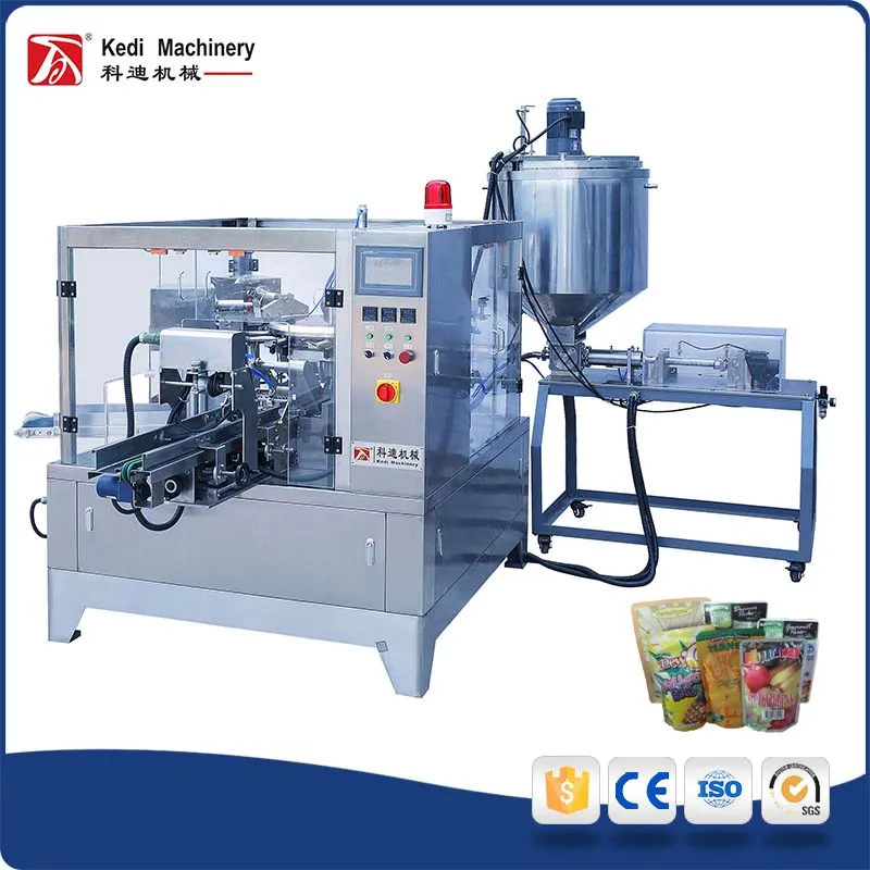 Máquina de Embalagem de Líquidos e Pastas