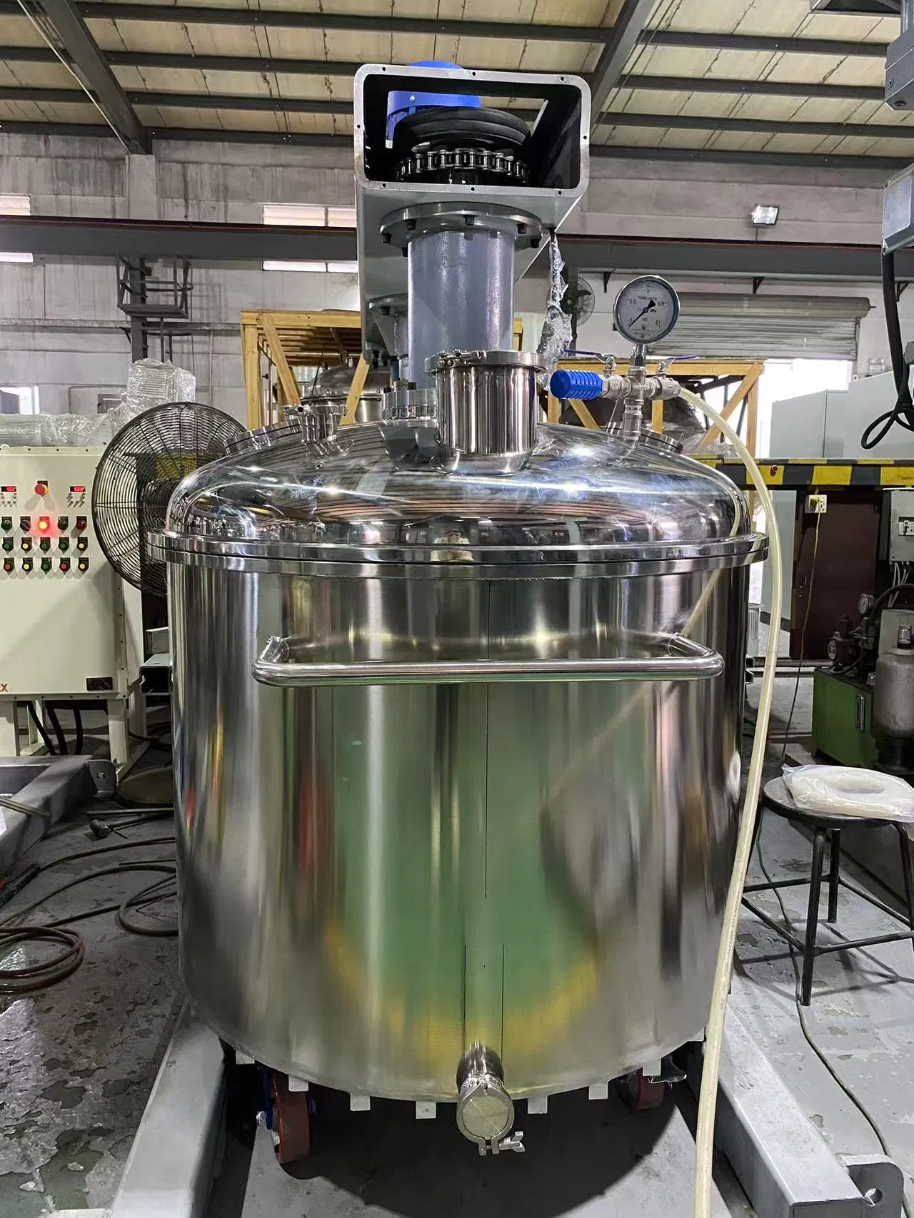 Equipamento Industrial de Mistura de Massa com Design Hidráulico de Levantamento Concêntrico de Eixo Duplo