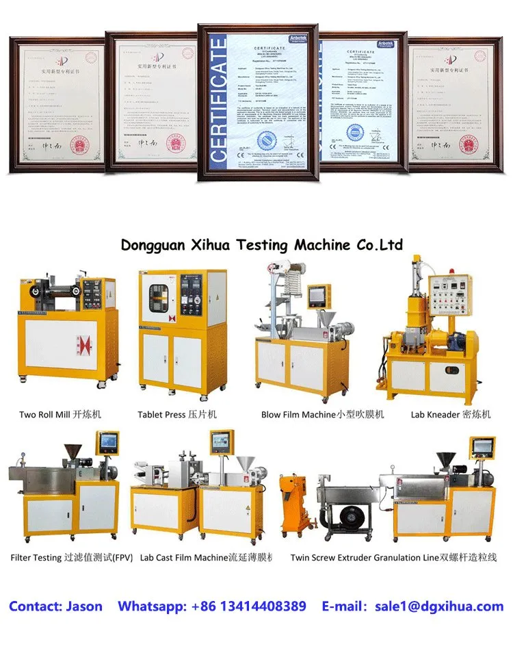 Linha de Granulação por Extrusão de Parafuso Duplo com Masterbatch de Alta Carga de Metal em Laboratório