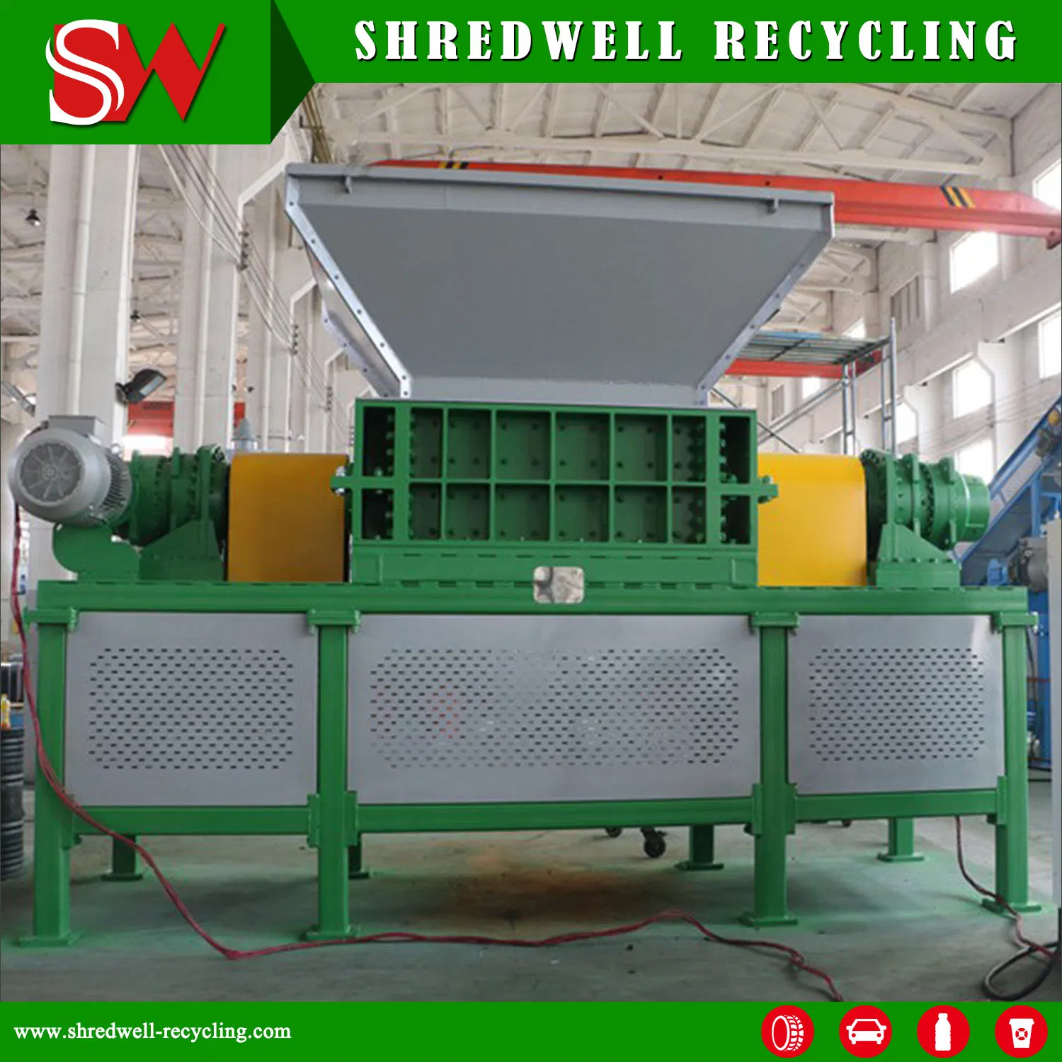 Melhor Preço Equipamento de Trituração para Reciclagem de Resíduos Sólidos Madeira Madeira Compensada Plástico