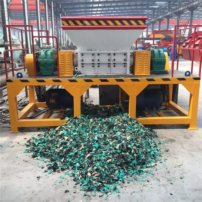 Equipamento de Trituração de Resíduos para Reciclagem de Plástico e Madeira