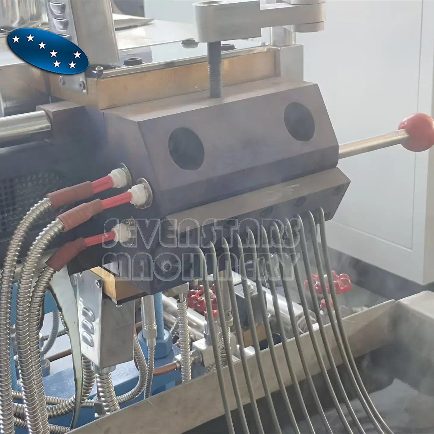 Linha de Granulação de Masterbatch de Cor Máquina de Pelotização Corte Quente Subaquático Opcional Linha de Produção
