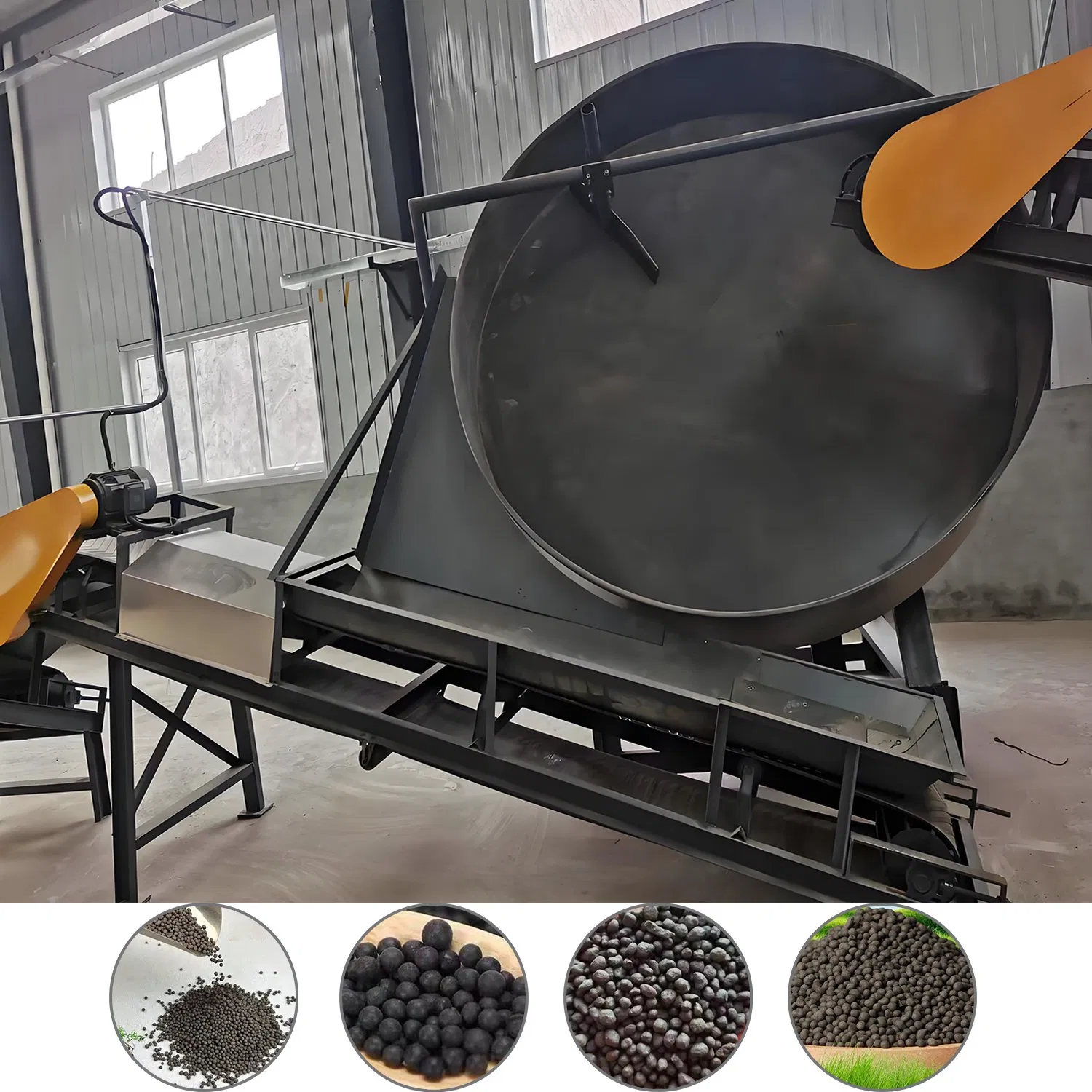 Sistema de Granulação e Processamento de Fertilizantes Industriais para Configuração de Linha de Produção de NPK, Compostos e Fertilizantes Orgânicos