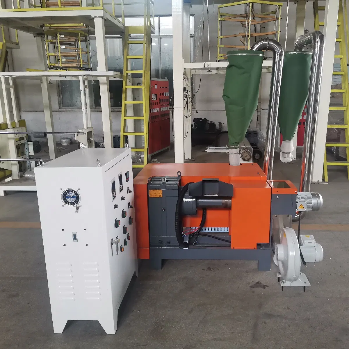 Reciclagem de Plástico de Filmes HDPE LDPE PE Desperdício Granulador Granulação Flocos Sucata Trituração Lavagem Espremendo Máquina de Triturador