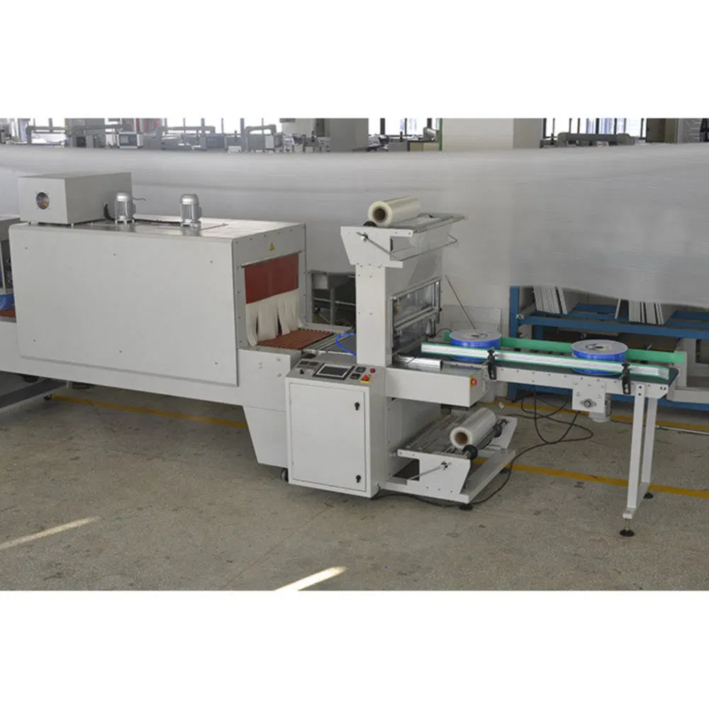 Controle Inteligente Bmd-800b Máquina Automática de Embalagem em Filme Termoencolhível de Aço Carbono com Selagem Térmica