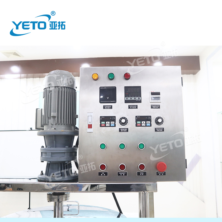 Misturador creme homogeneizador misturador detergente industrial agitador de depósito Aquecimento eléctrico Equipamento de tanques de mistura química