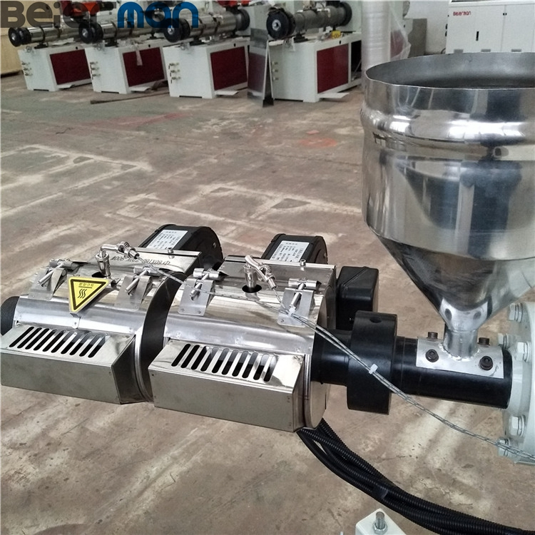 Sj35 Sj25 Máquina de Fazer Tubos Extrusora de Plástico de Parafuso Único