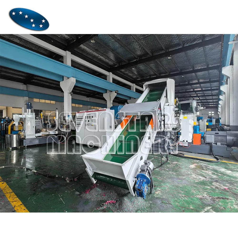 Máquina de Reciclagem de Plástico PE Máquina de Granulação
