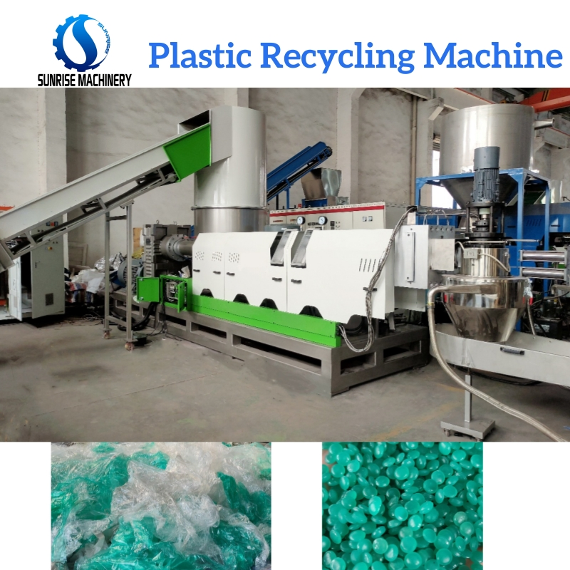 Plástico desperdiçado HDPE PE PP BOPP Filme Saco Jumbo Woven Garrafa Pet ABS PC Tambor Barril Caixa de Bateria Nylon Moagem Reciclagem Granulação Pelotização Máquina de Lavagem