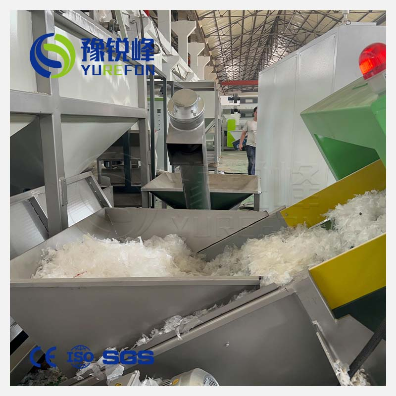 Linha de Granulação de Filme/Saco de Plástico PE/PP/HDPE LDPE LLDPE BOPP/Saco Tejido/Fibra Não Tecida Planta de Granulação Máquina de Reciclagem Compacta de Pelotização