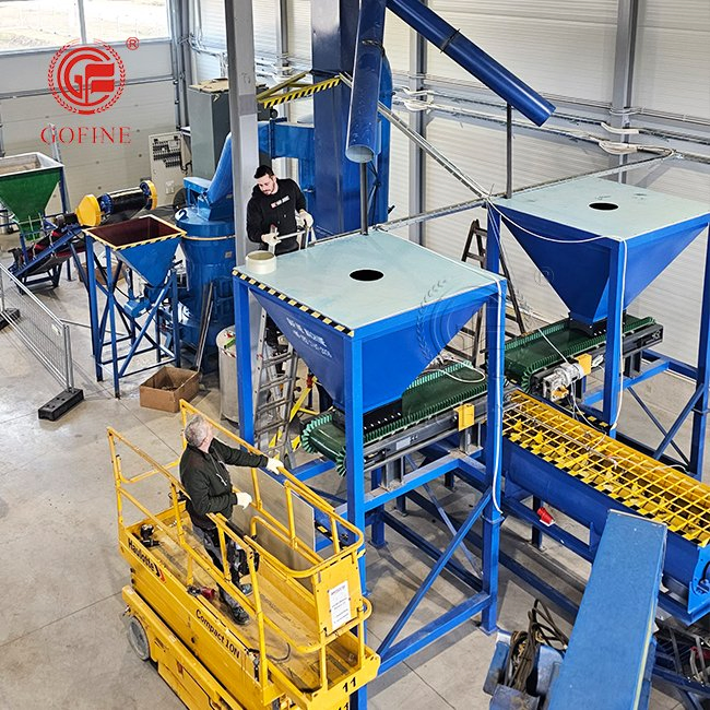 Máquina de Granulação por Extrusão Compacta para Produção de Fertilizantes NPK em Projeto na África