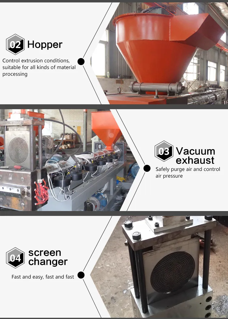 Máquina de Reciclagem de Plástico para Lavagem e Granulação de PE/PP/PA/PVC/ABS/PS/PC/EPE/EPS/Pet