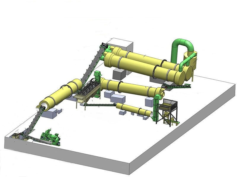 Processamento de Bentonita em Linha de Produção de Granulação de Fertilizante Orgânico para Areia de Gato