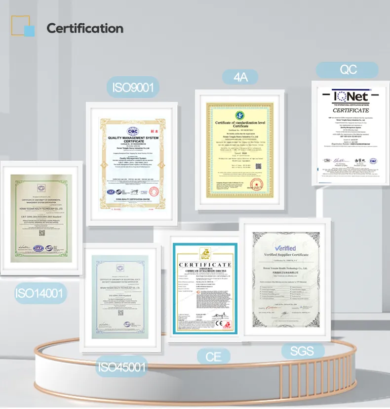 Certificados de Qualidade